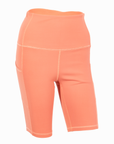 Biker Shorts-Peach